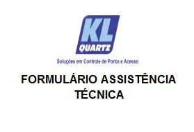 Formulário Assistência Técnica – Para envio de Equipamentos