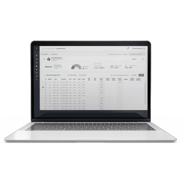 Produtos / Softwares Software de Tratamento de Ponto RHID