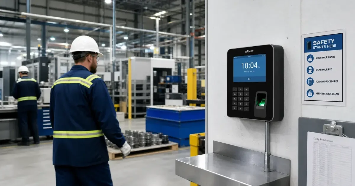 Relógio de Ponto para Indústria: Guia Completo com Casos Reais (2026)